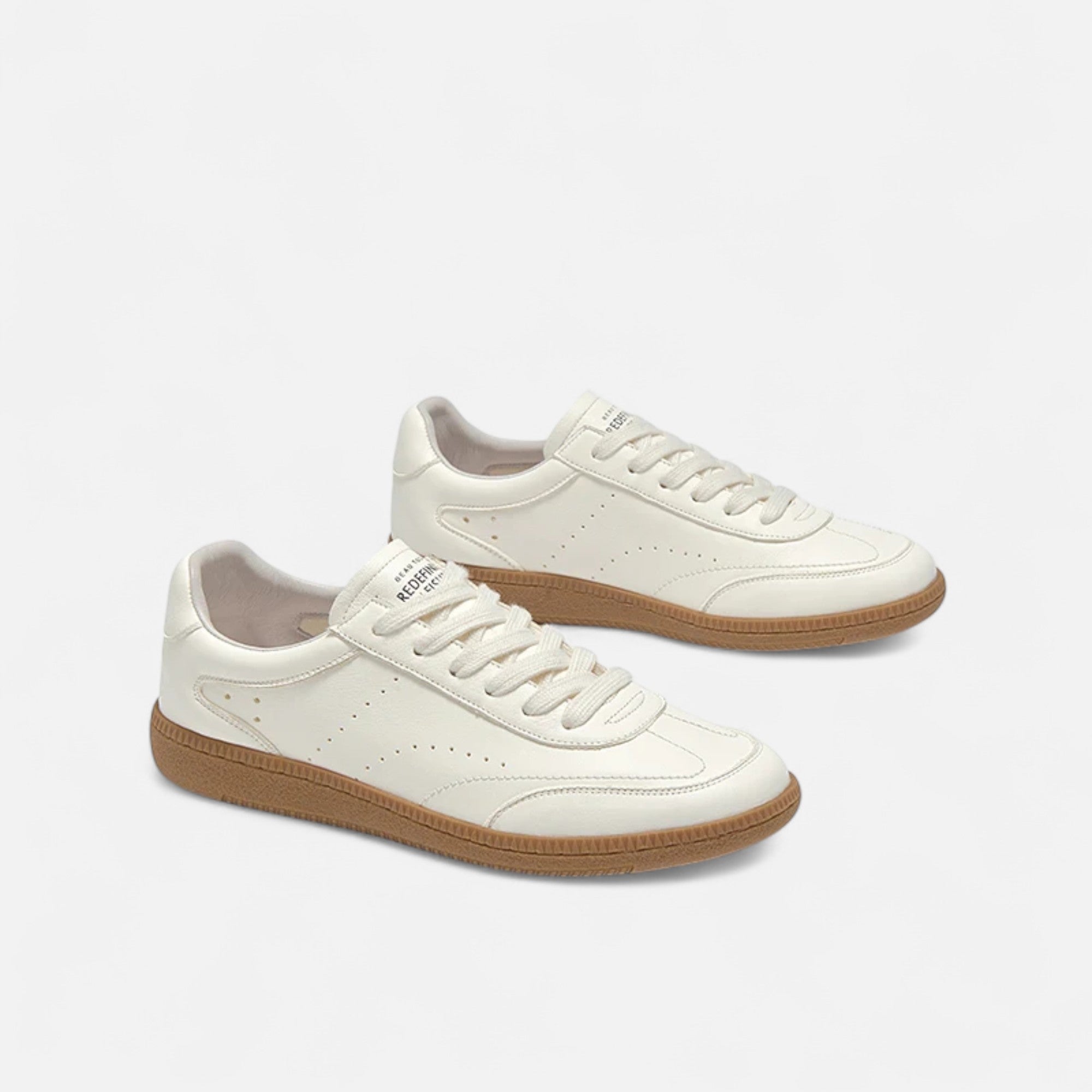 Timeless white sneakers for women