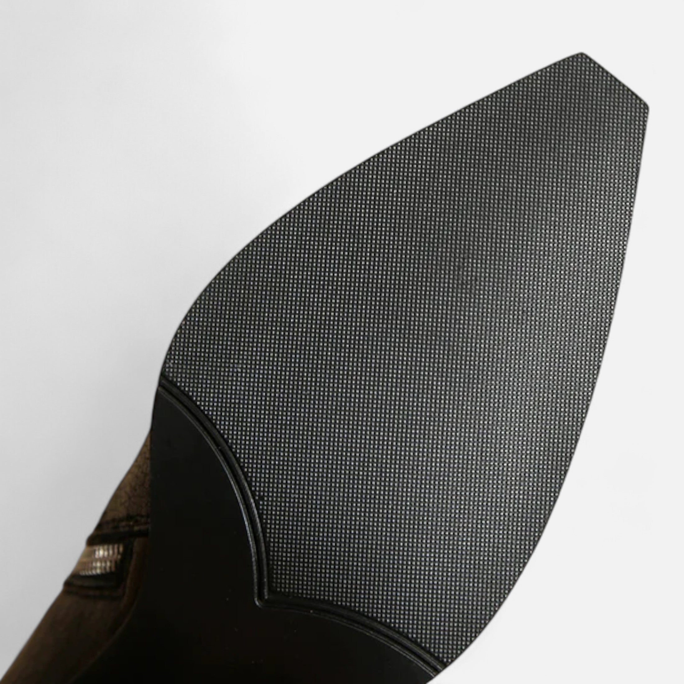 Women's Genuine Leather Chelsea Ankle Boots with Pointed Toe and Square Heel