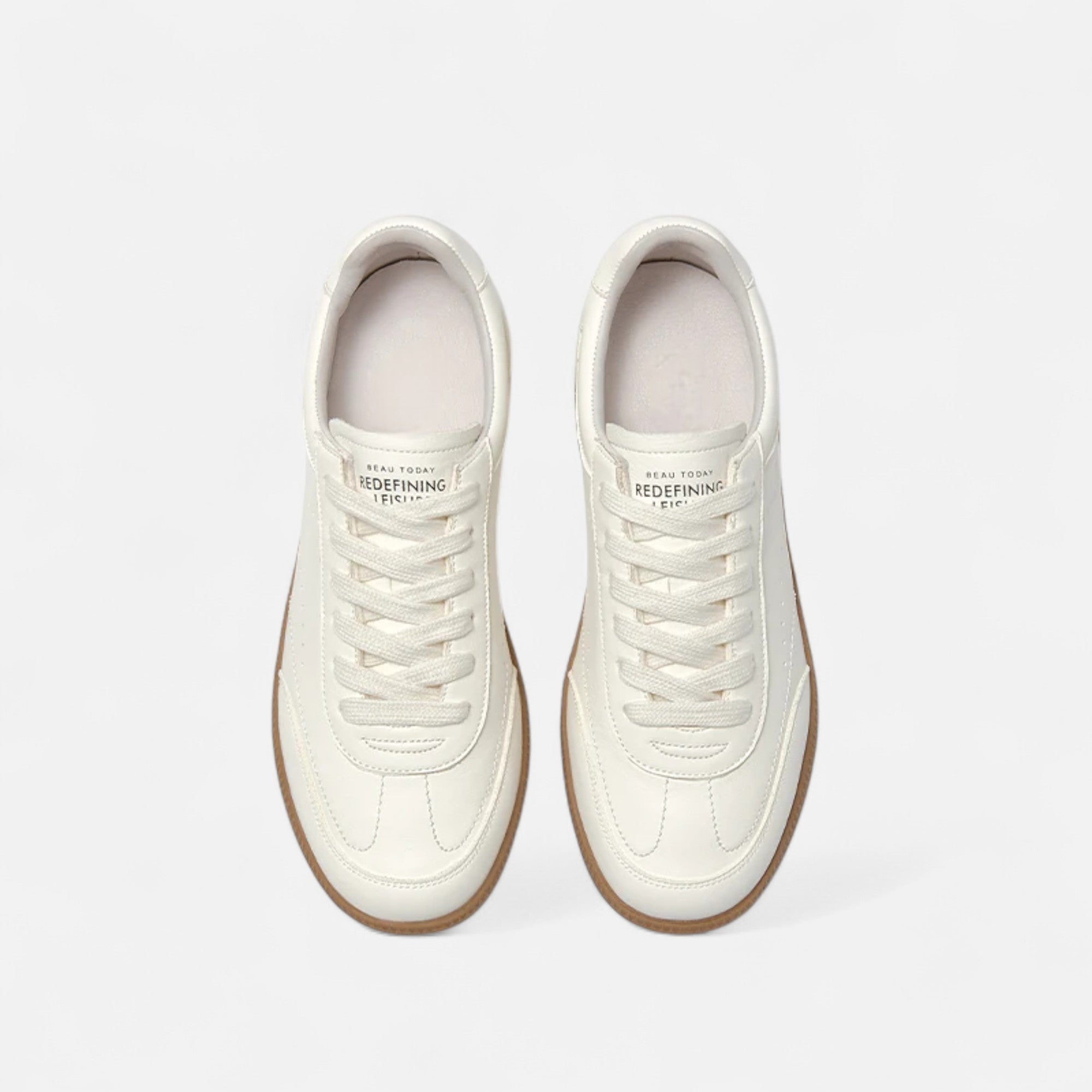 Timeless white sneakers for women