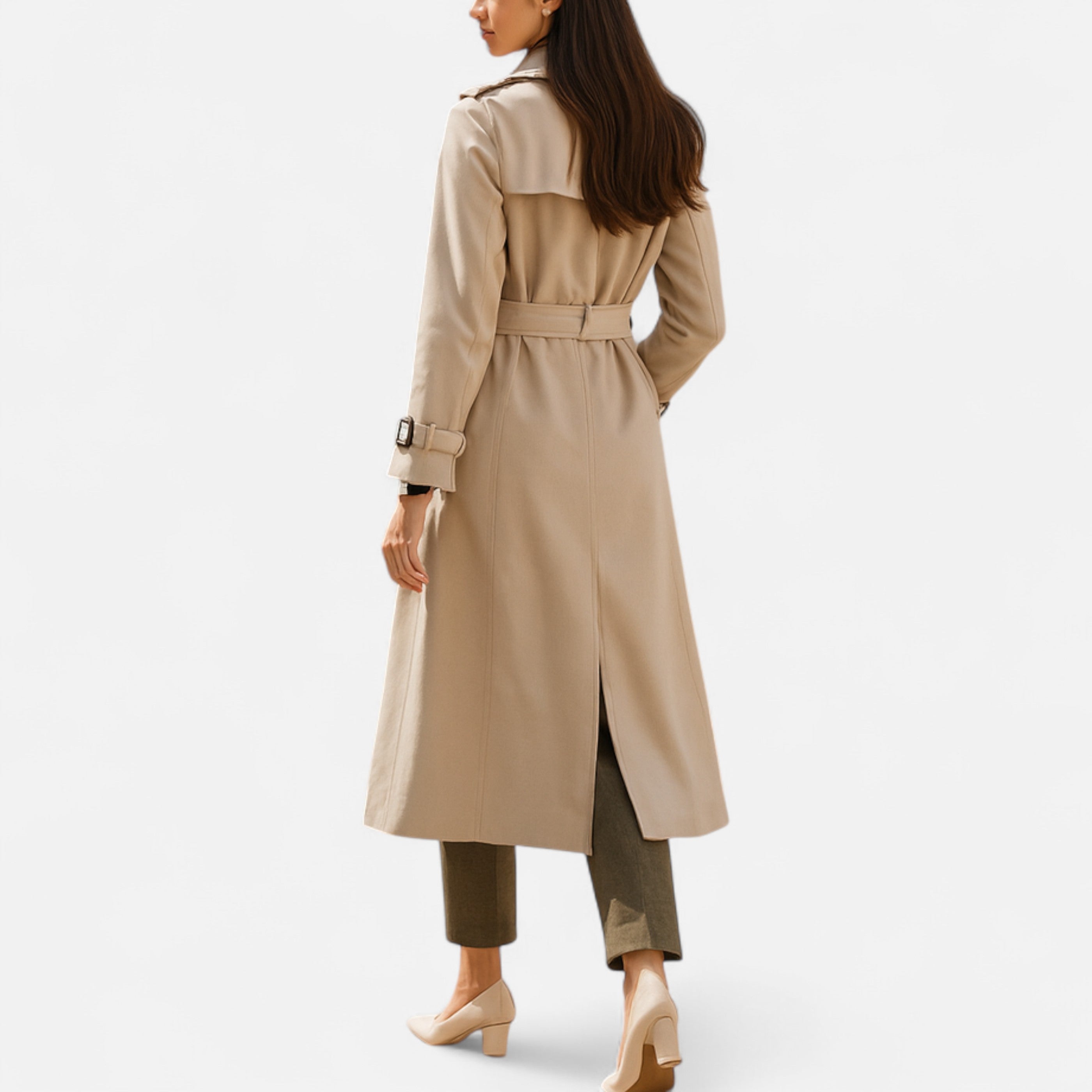 Classic Women's Knee-Length Coat