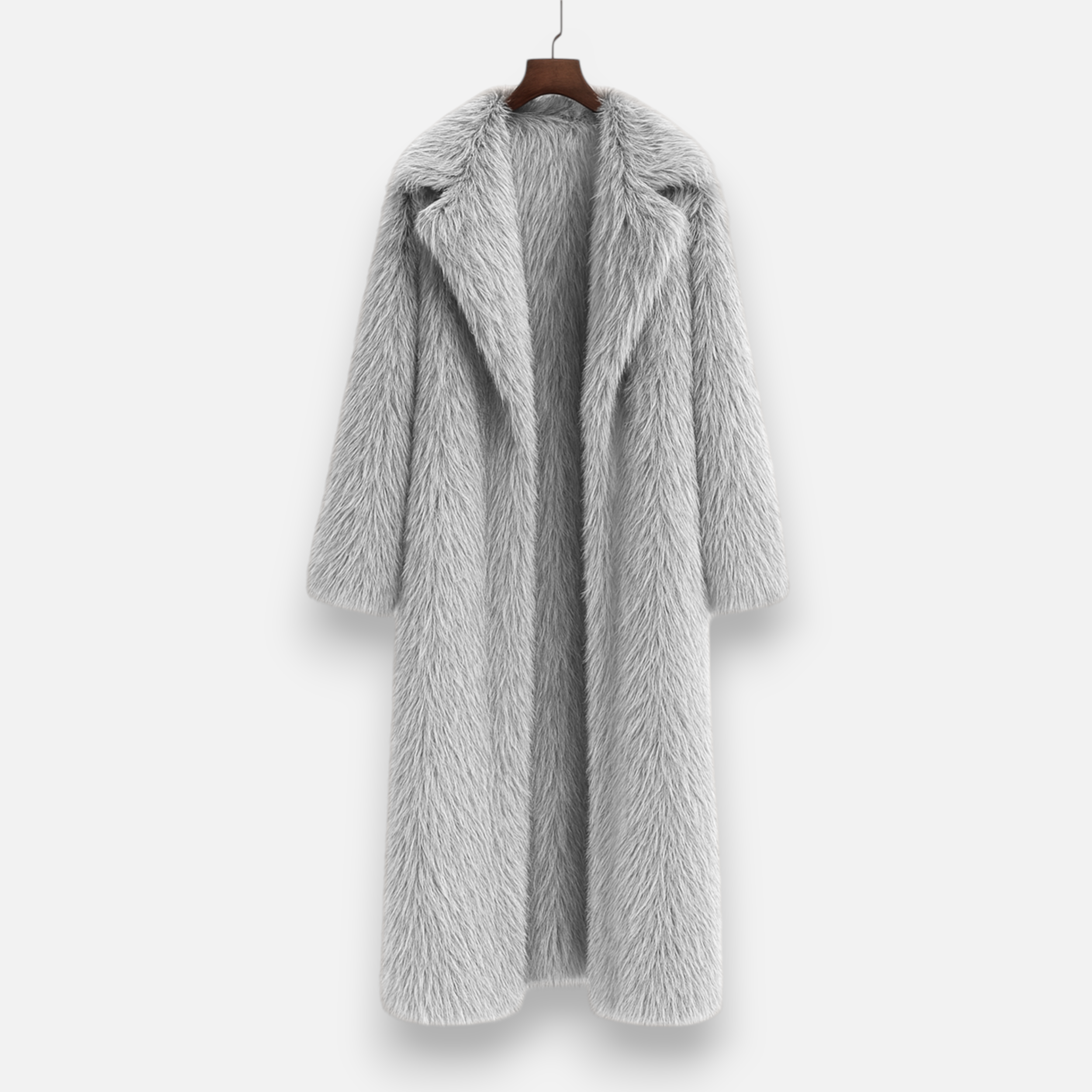 Long Women's Faux Fur Coat