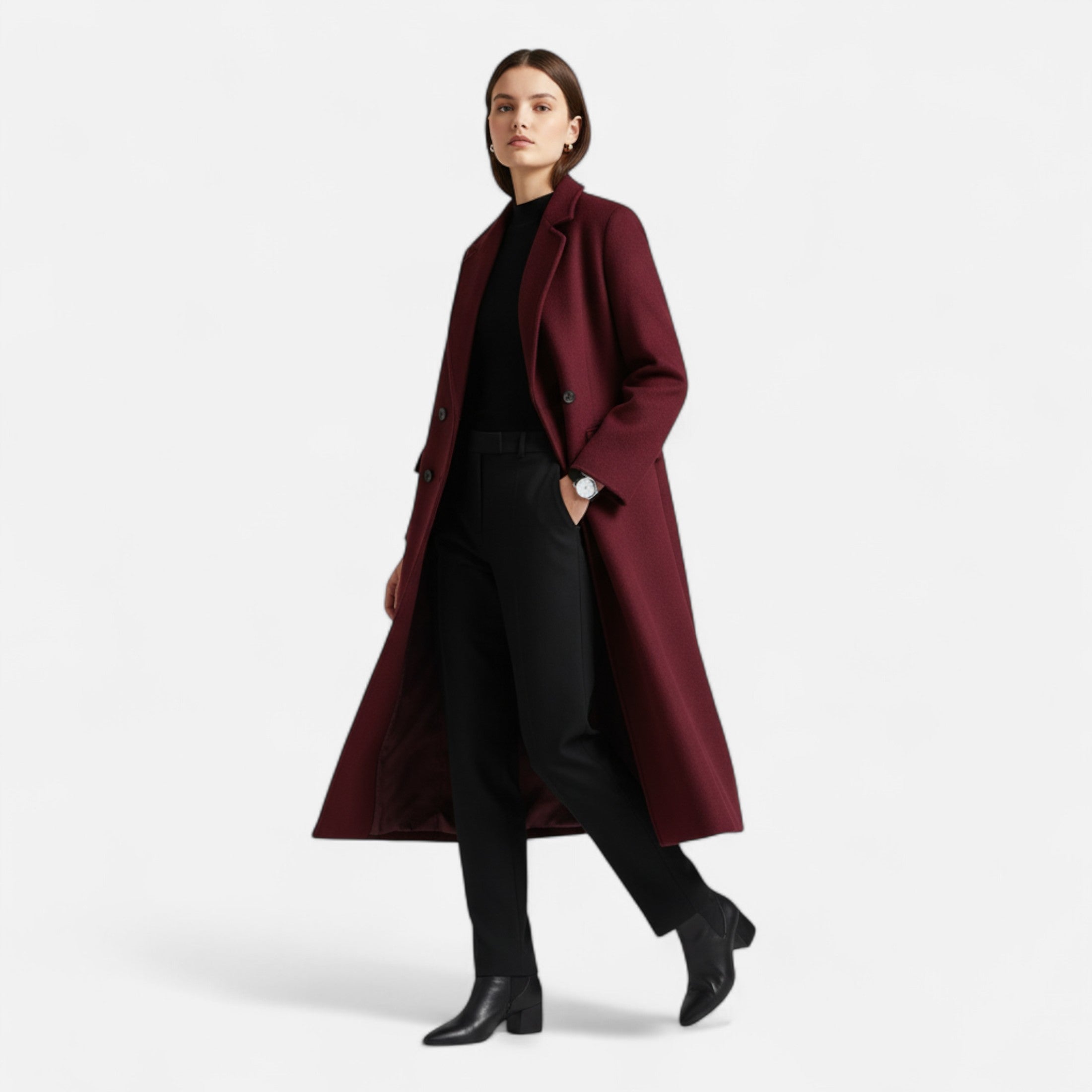 Chic women's trench coat
