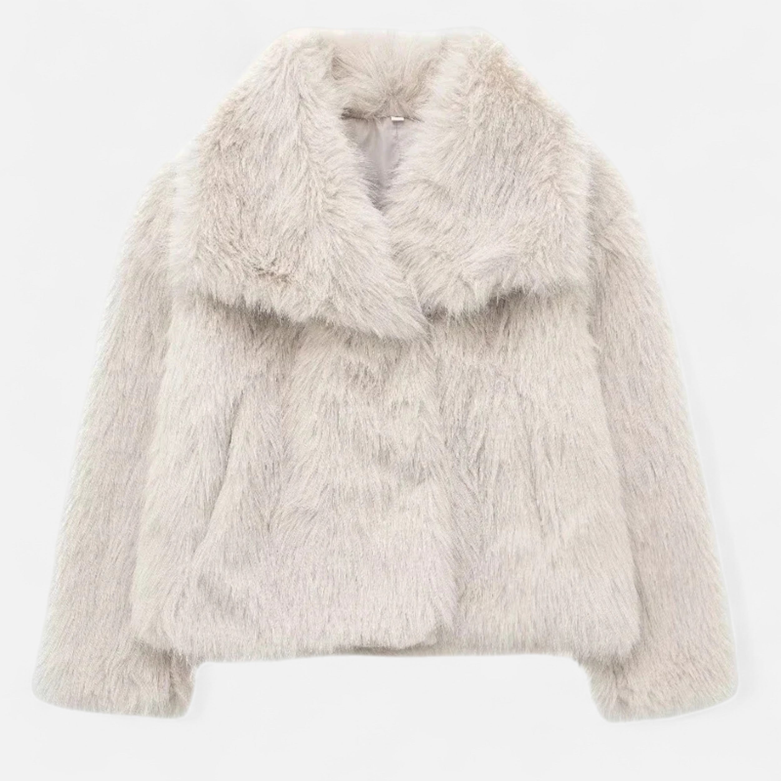 Soft Faux Fur Winter Coat for Women