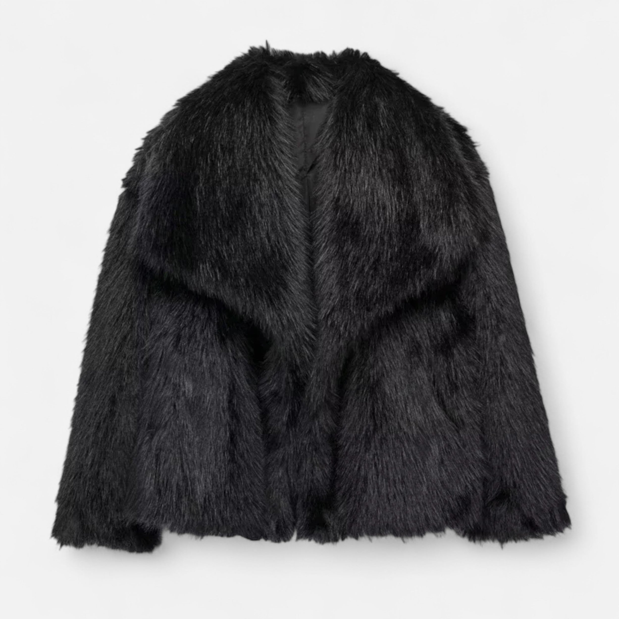 Soft Faux Fur Winter Coat for Women