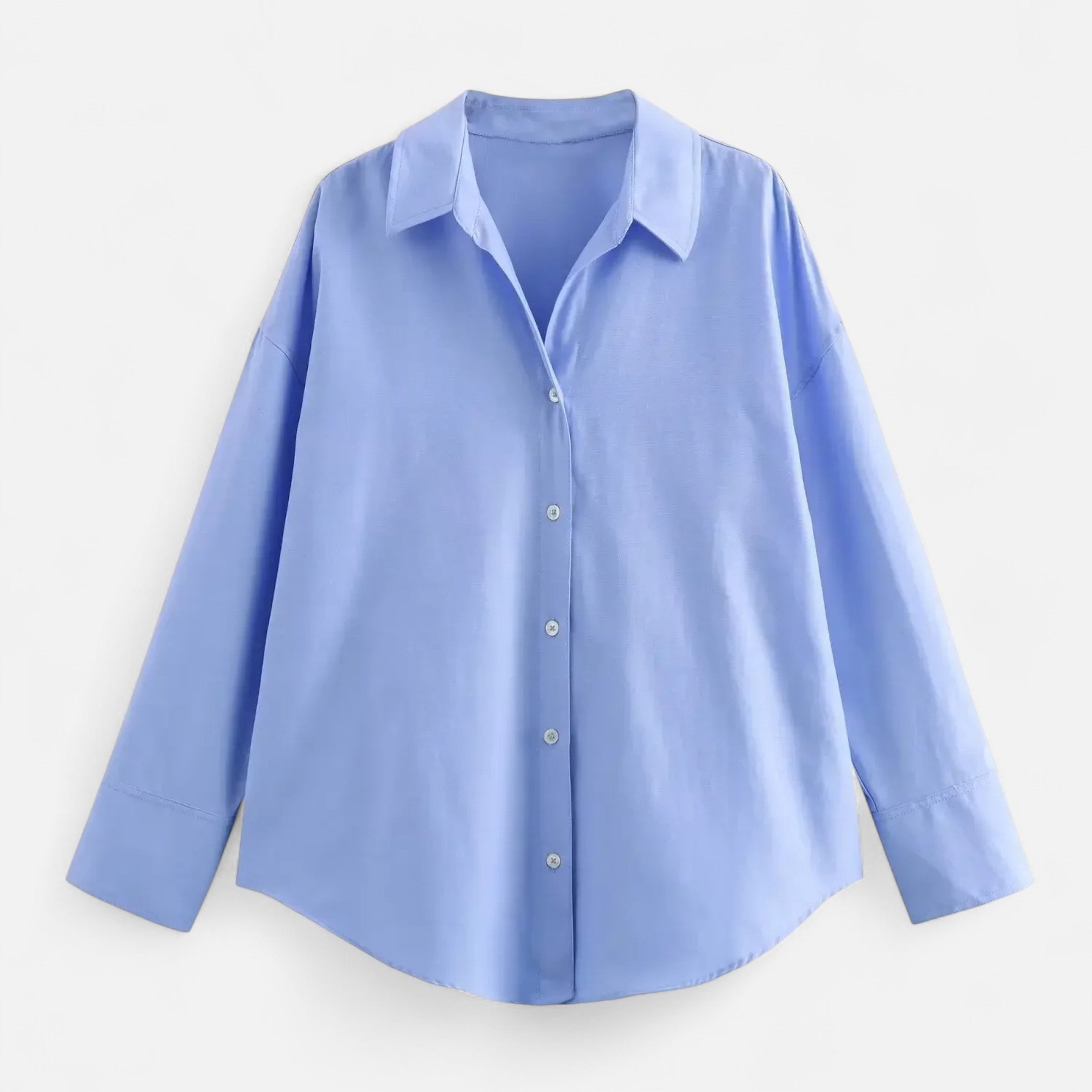 Elegant Women's Cotton Oxford Shirt