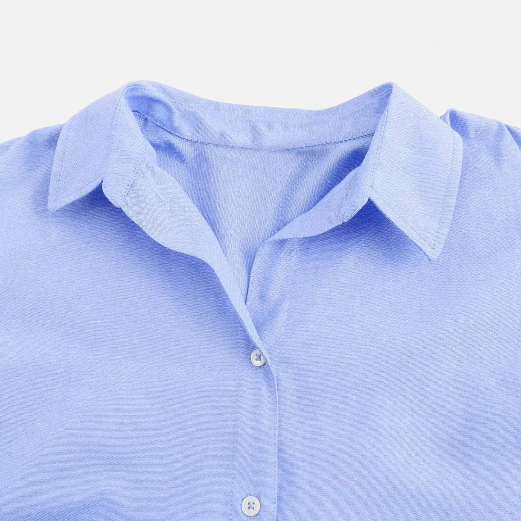 Elegant Women's Cotton Oxford Shirt