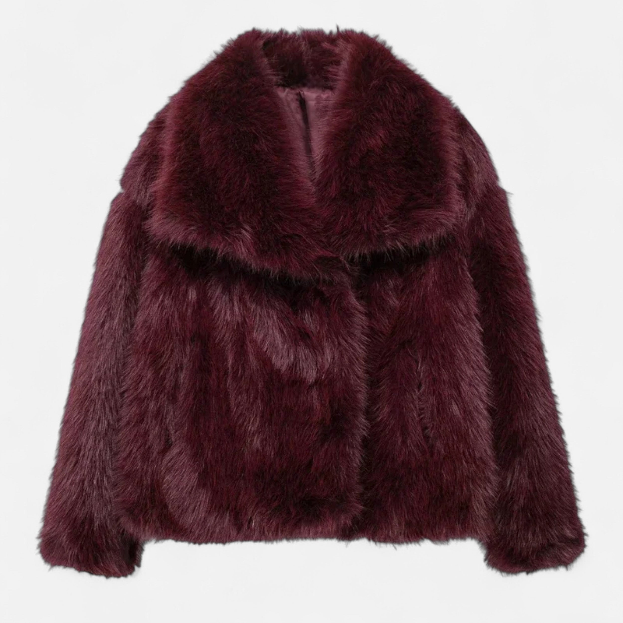 Soft Faux Fur Winter Coat for Women