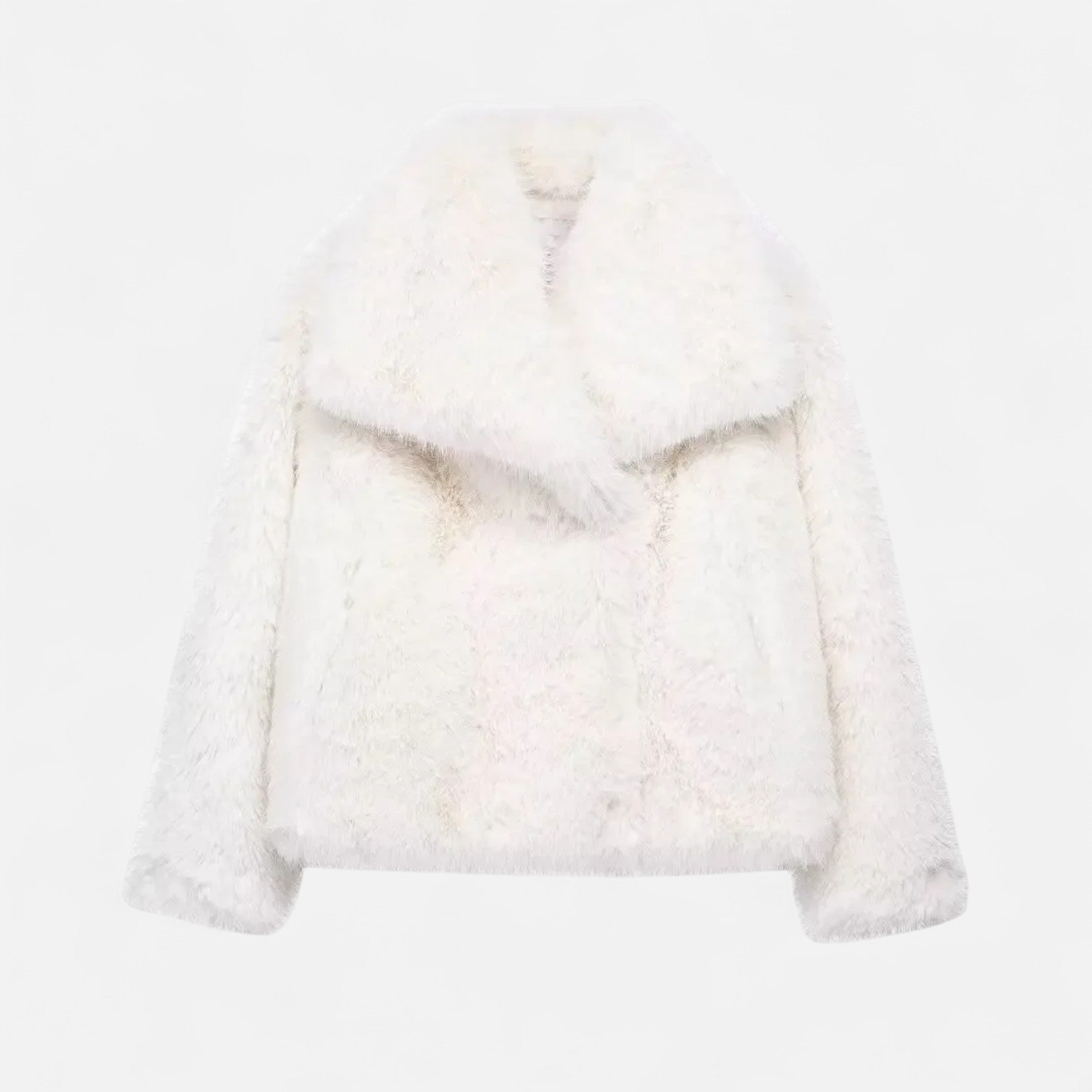 Soft Faux Fur Winter Coat for Women